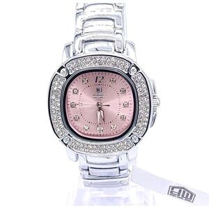 Invicta Prestige MPW0191 Women's Pink Dial Steel Crystal